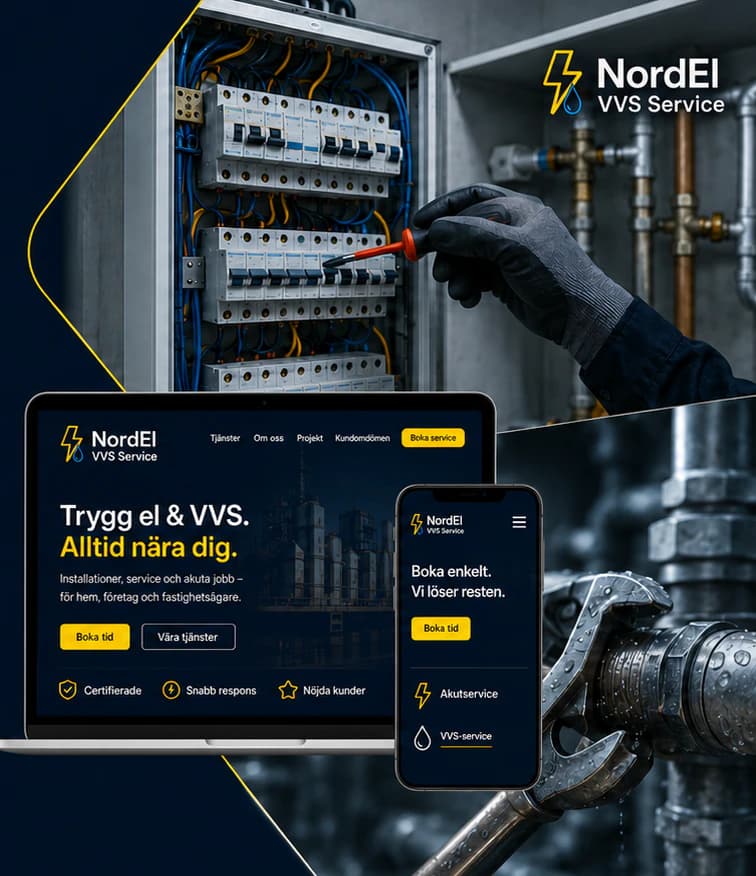 NordEl VVS — Trades