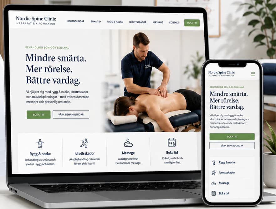 Nordic Spine Clinic — Healthcare