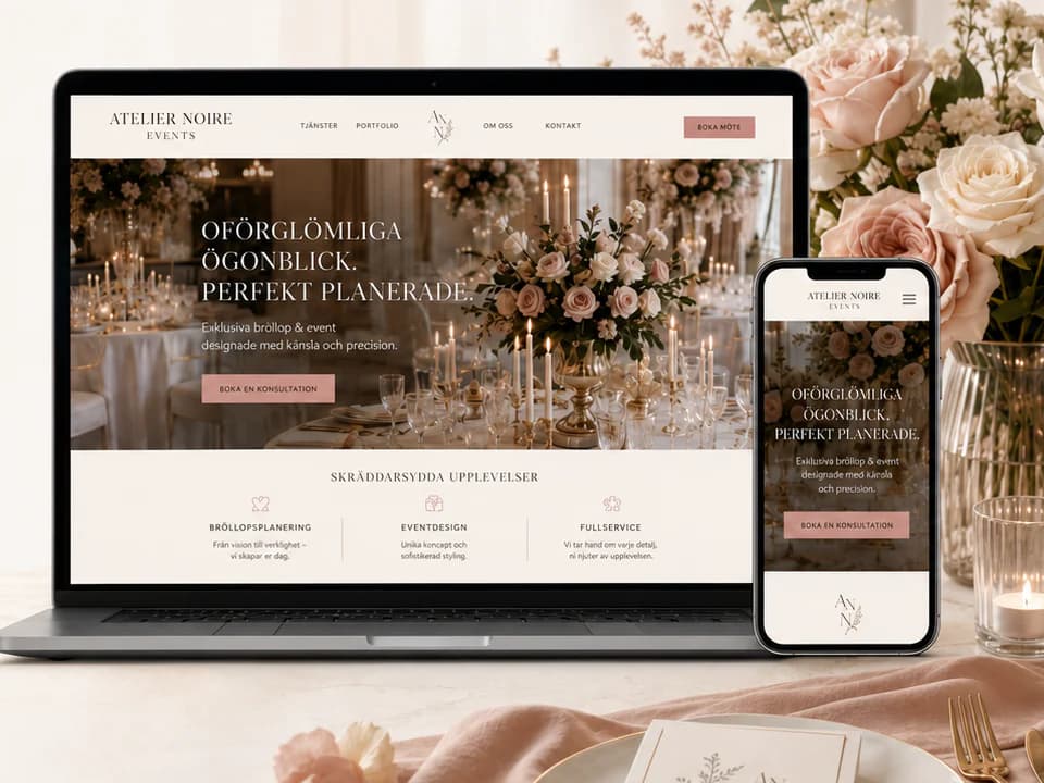 Atelier Noire — Event Planning
