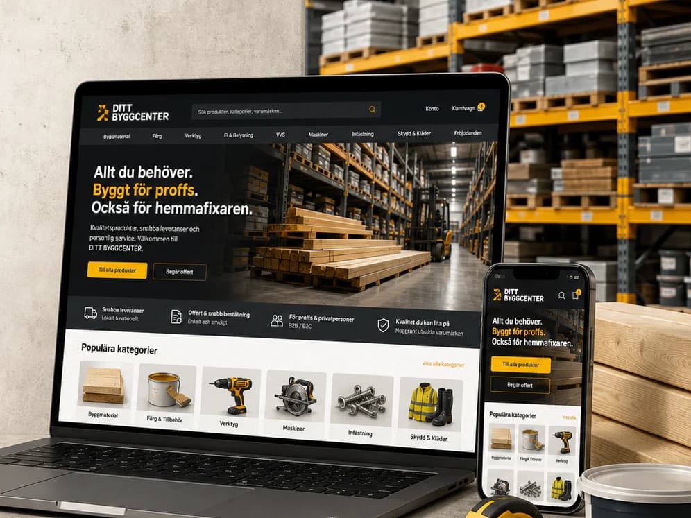 Ditt Byggcenter — Building Supplies