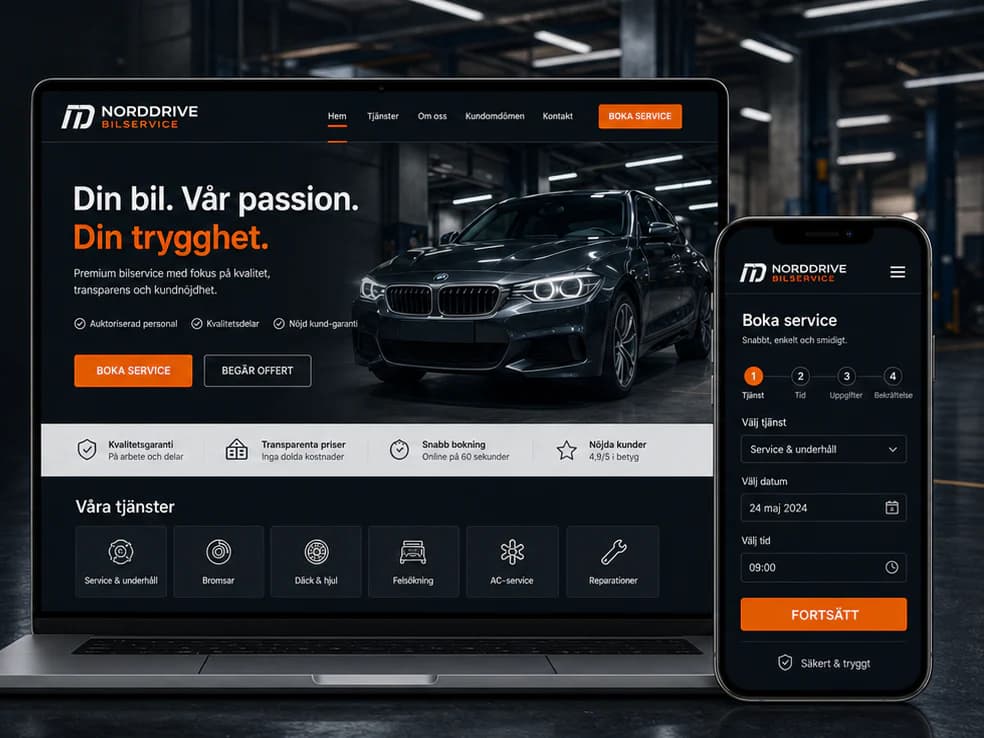 NordDrive Bilservice — Automotive