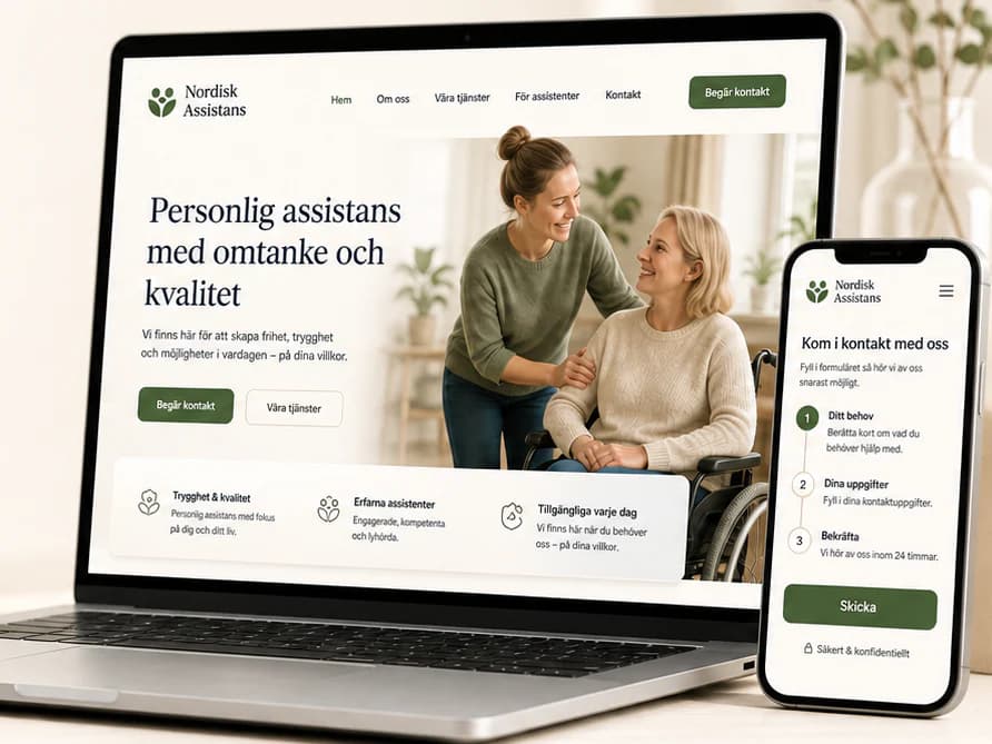 Nordisk Assistans — Personal Assistance