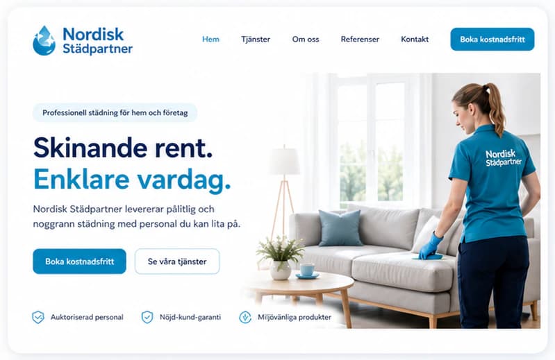 Startseite von Nordisk Städpartner