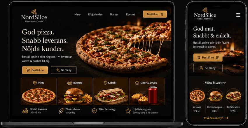 NordSlice start page